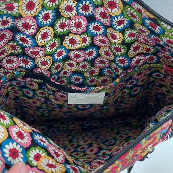 Vera Bradley Crossbody Hipster Purse Wallet Symphony In Hue - Picture 4 of 10